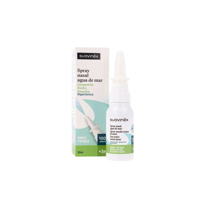 Suavinex Spray Nasal Hipertonico Aloe Menta +3 Meses 30ml