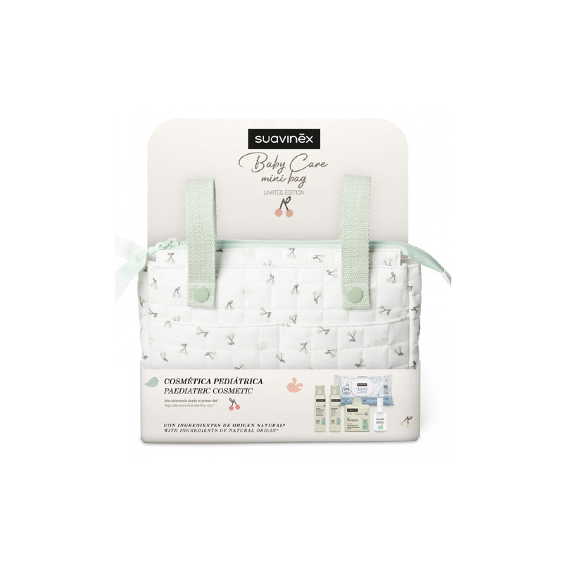 Suavinex Baby Care Bolso Mini Bag Verde 5 Productos