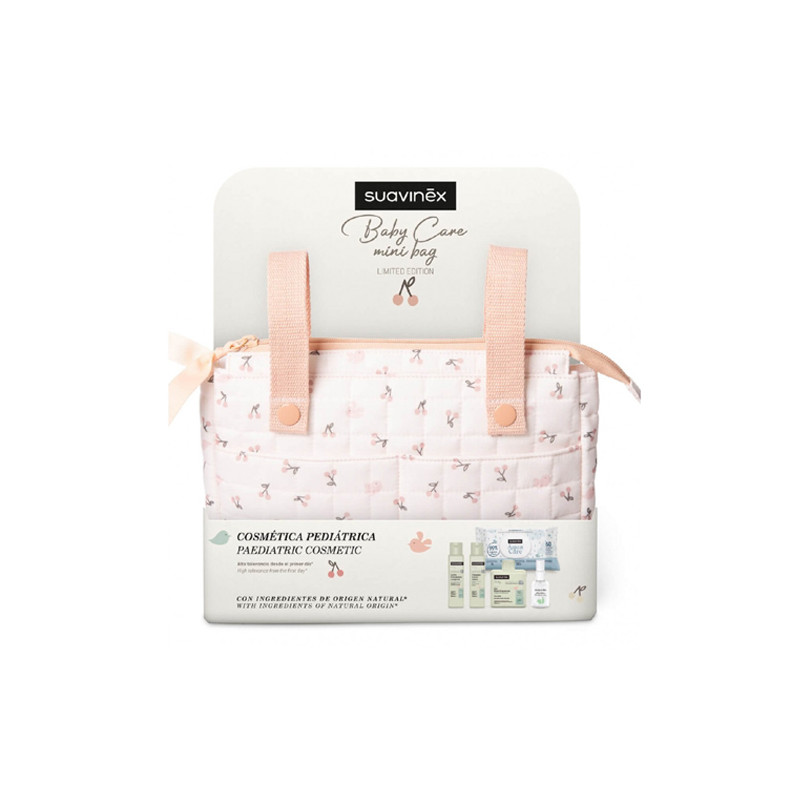 Suavinex Baby Care Bolso Mini Bag Coral 5 Productos