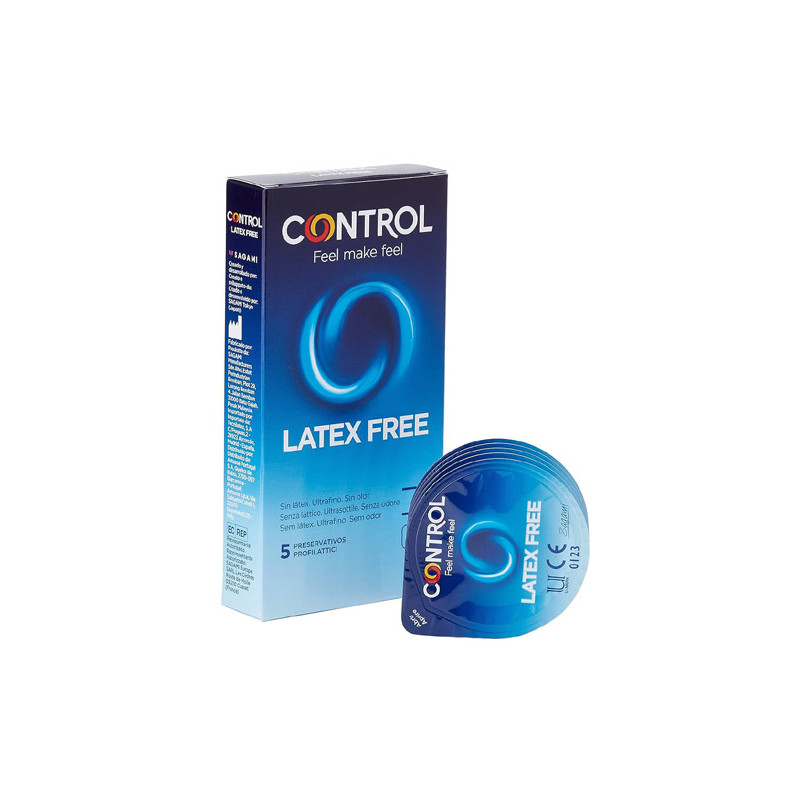 Control Preservativo Latex Free 5 Uds