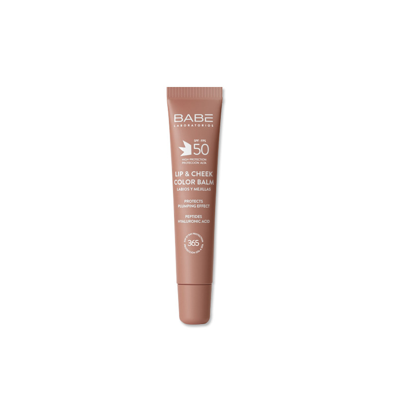 Babe Lip & Cheek Balsamo Labial Color Mocha Spf50 20ml