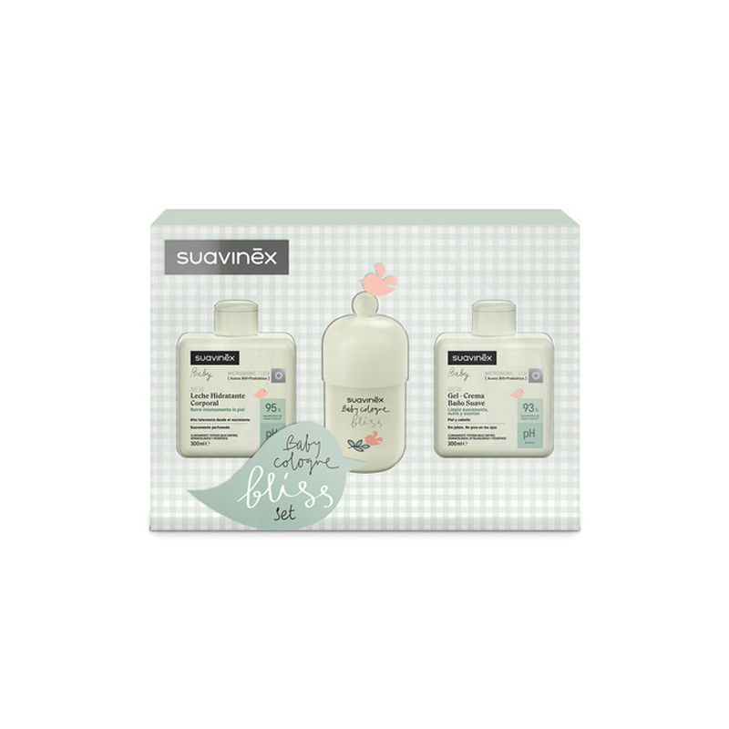 Suavinex Baby Cologne Bliss 100ml + Locion 300ml + Gel 300ml