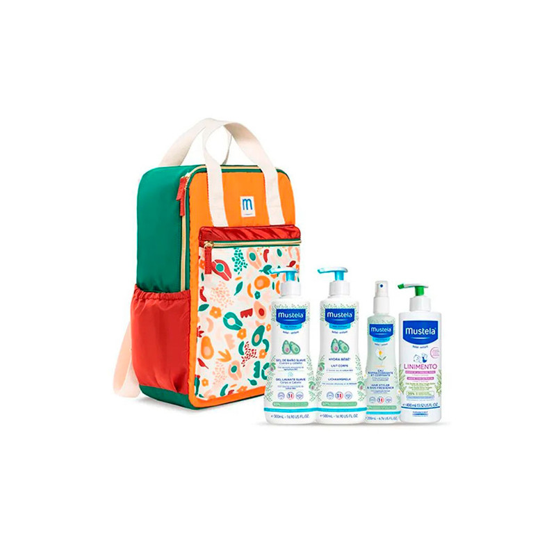 Mustela Mochila Family Adventures Terracota 4 Productos