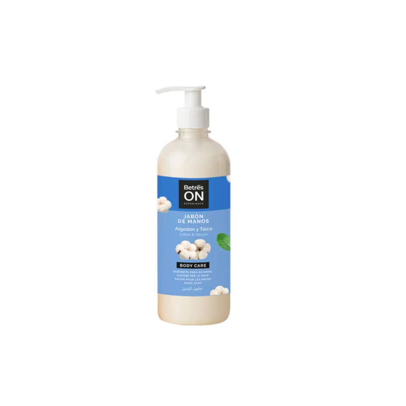 Betres On Jabon Manos Algodón y Talco 500ml