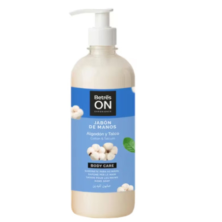 Betres On Jabon Manos Algodón y Talco 500ml