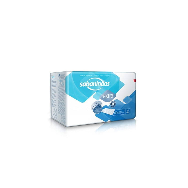 Sabanindas Protector de Cama 60x40 25Uds