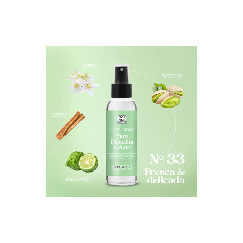 Soivre Hair & Body Mist Bruma Pistacho 100ml