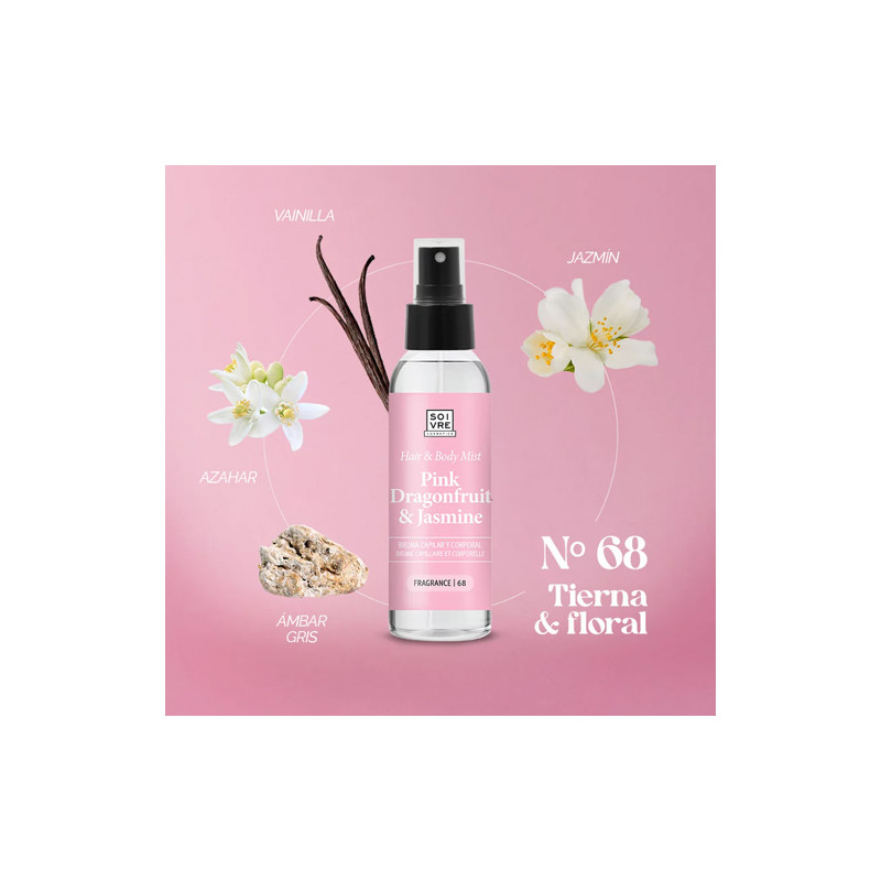 Soivre Hair & Body Mist Bruma Pink Dragon Fruit 100ml