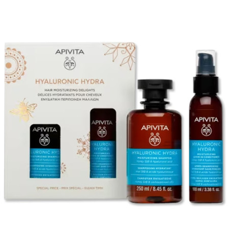 Apivita Champu Hidratante 250ml +Acondiconador Sin Aclarado 100ml