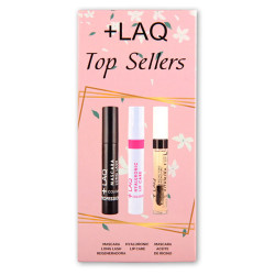 +LAQ Hyaluronic Lip Care 6ml + Macara Pestañas 13ml + Aceite 6ml