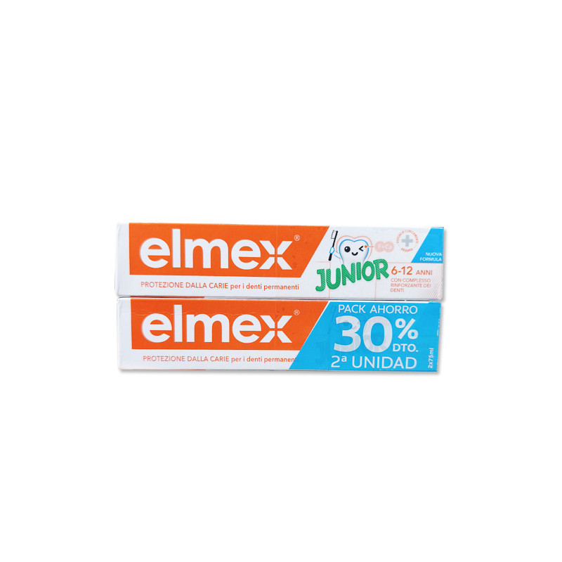 Elmex Pasta Dental Junior Duplo 2x75ml