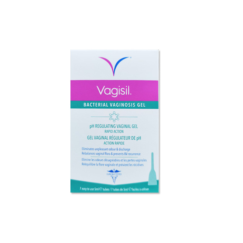 Vagisil Bacterial Vaginosis Gel Vaginal Regulador PH 7x5ml