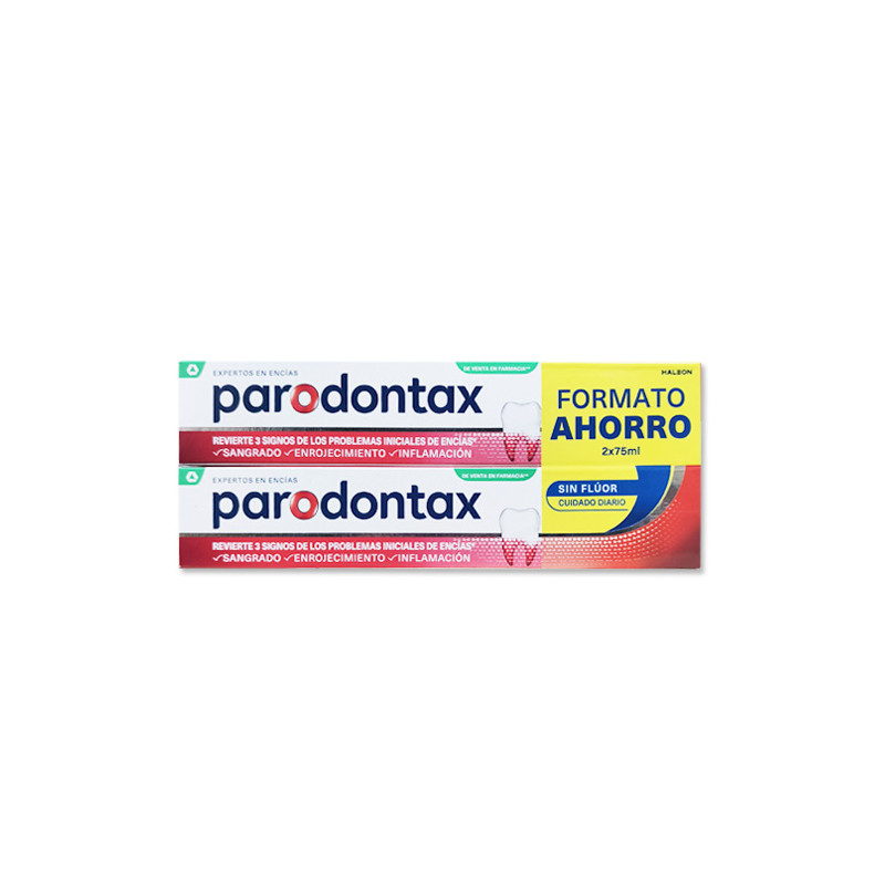Parodontax Pasta Dental Sin Fluor Duplo 2x75ml