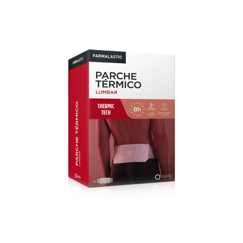 Farmalastic Parche Termico Lumbar 4Uds