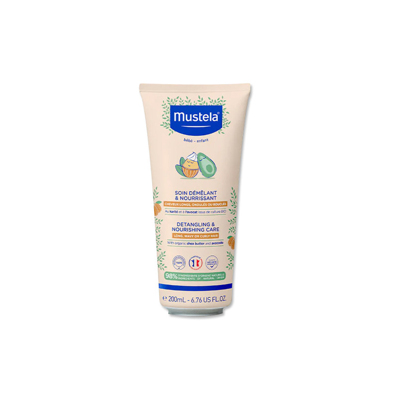 Mustela Acondicionador 2 en 1 Desenredante Nutritivo 200ml