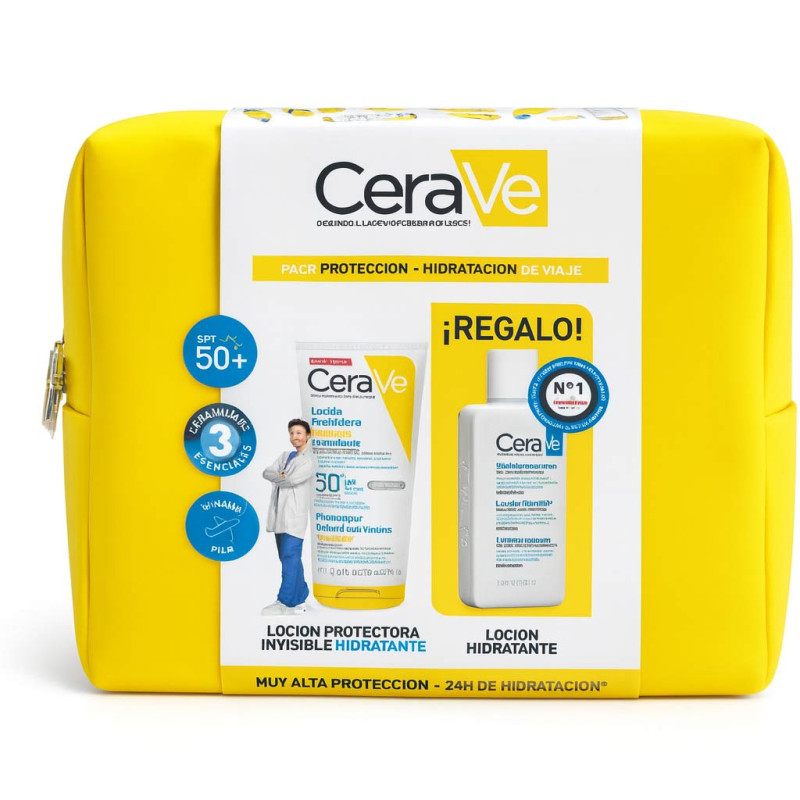 Cerave Locion Protectora Invisible Spf50+ 75ml + Locion 88ml