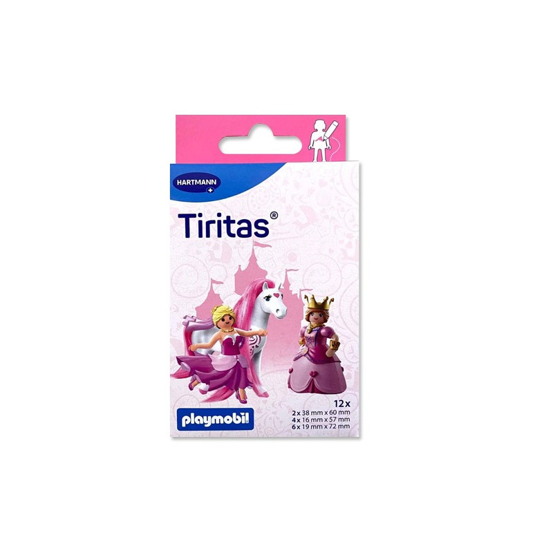 Hartmann Tiritas Infantiles Playmobil Princesas Surtido 12Uds