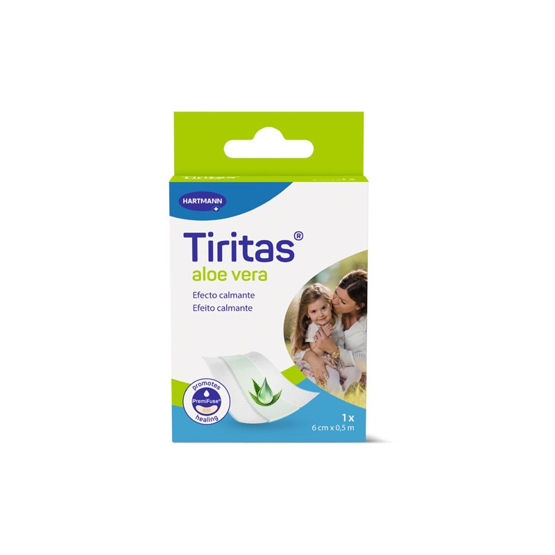 Hartmann Tiritas Aloe Vera Efecto Calmante 6cmx0,5m