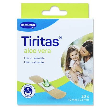 Hartmann Tiritas Aloe Vera Efecto Calmante 19x72mm 20Uds