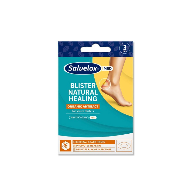 Salvelox Med Blister Natural Healing Aposito Ampollas 3Uds