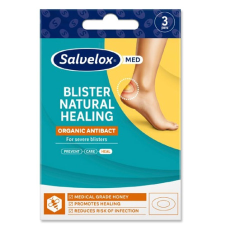 Salvelox Med Blister Natural Healing Aposito Ampollas 3Uds