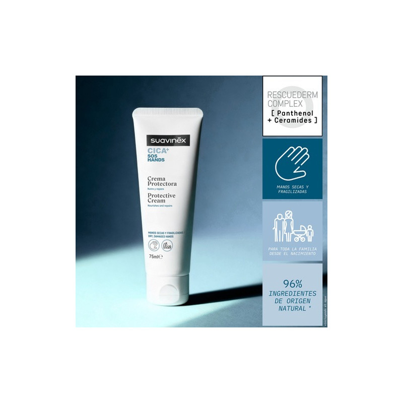 Suavinex Cica+ SOS Crema Protectora Manos 75ml