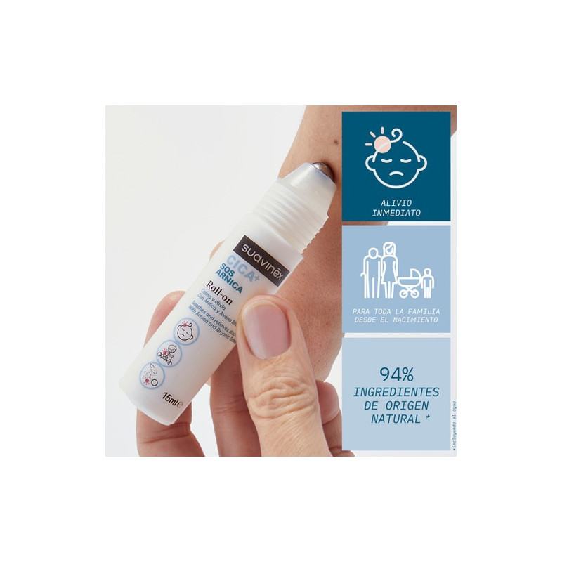 Suavinex Cica+ SOS Roll-On Arnica 3m+ 15ml