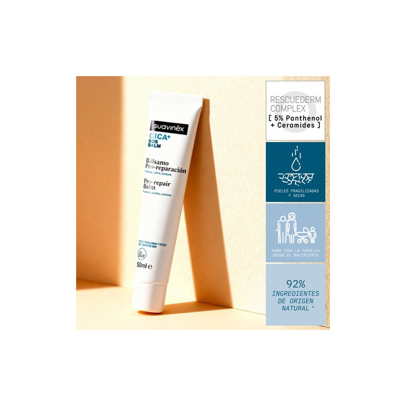 Suavinex Cica+ SOS Balsamo Pro-Reparador 50ml
