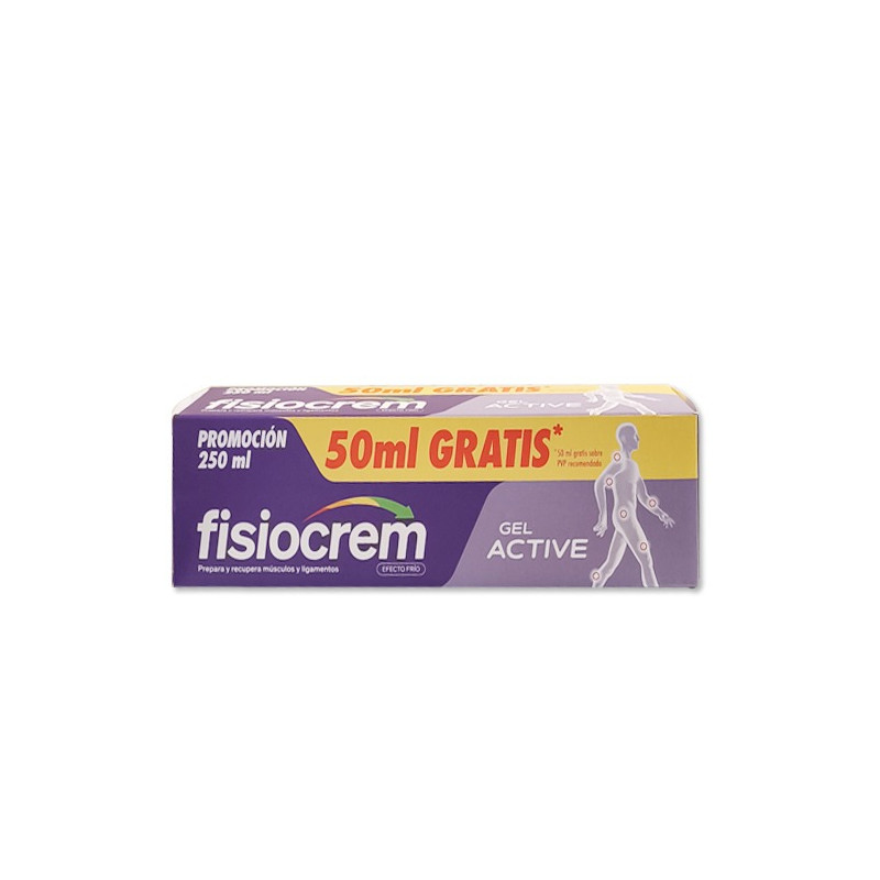 Fisiocrem Gel Active Efecto Frio 250ml