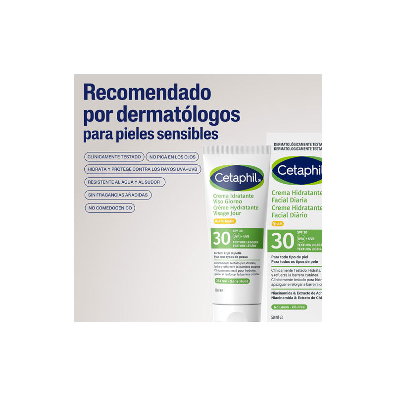 Cetaphil Crema Hidratante Facia Diaria Spf30 50ml