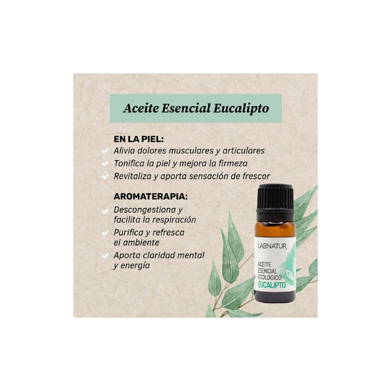 Labnatur Aceite Esaencial Ecologico Eucalipto 10ml