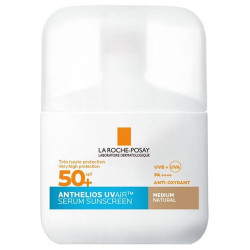 Anthelios UV Air Serum Protector Color Medio Spf50+. La R. Posay