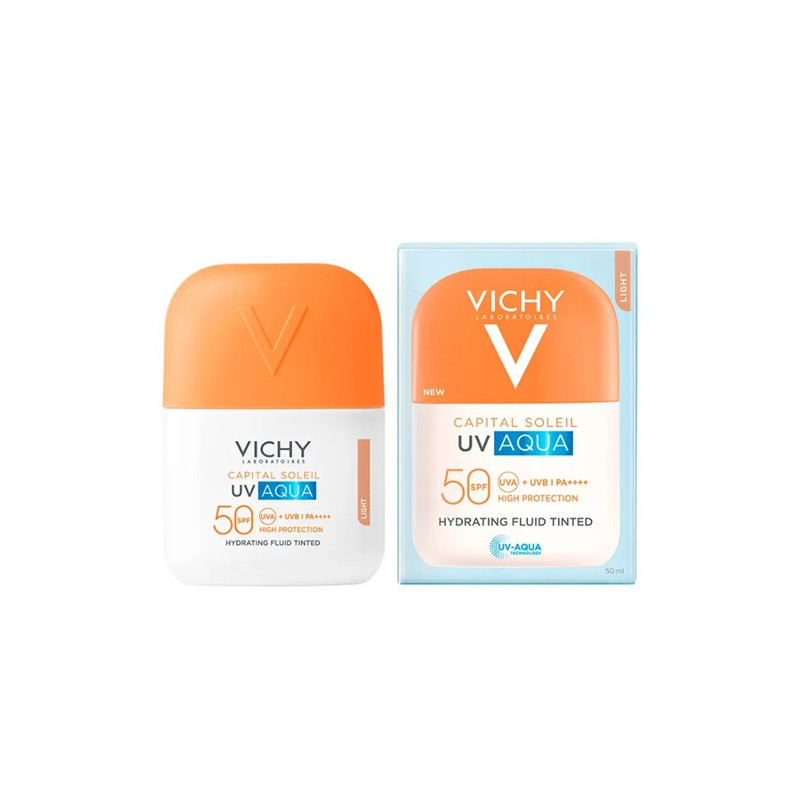 Vichy Capital Soleil UV Aqua Fluido Color Claro Spf50 50ml