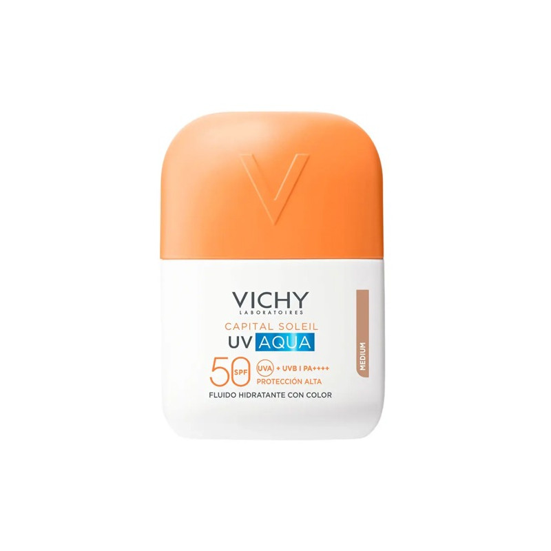 Vichy Capital Soleil UV Aqua Fluido Color Medio Spf50 50ml