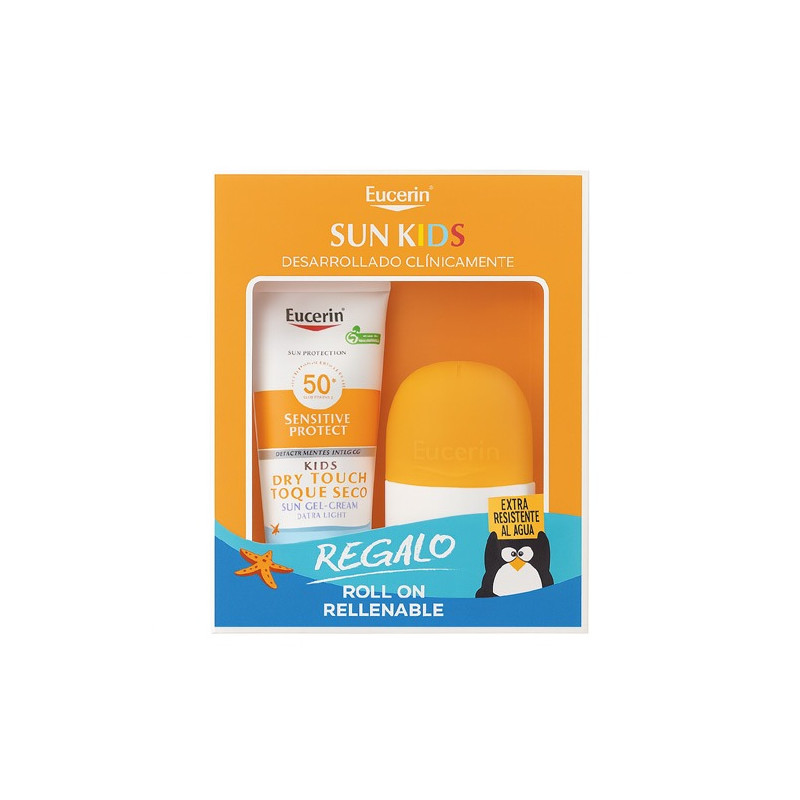 Eucerin Solar Sun Kids Sensitive Protect Gel-Crema Spf50+ 200ml