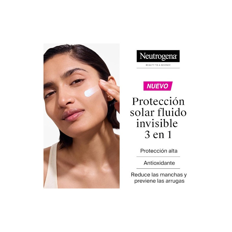 Neutrogena Ultra Sheer Fluido Invisible Anti Edad Spf50 50ml