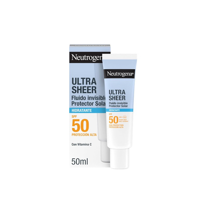 Neutrogena Ultra Sheer Fluido Invisible Hidratante Spf50 50ml 
