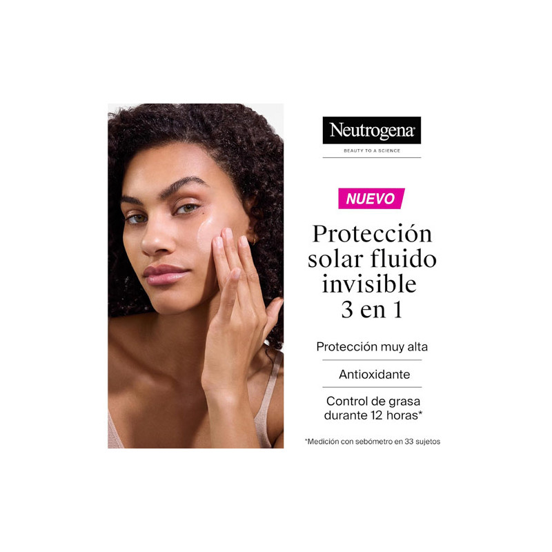 Neutrogena Ultra Sheer Fluido Invisible Control Grasa Spf50+ 50ml