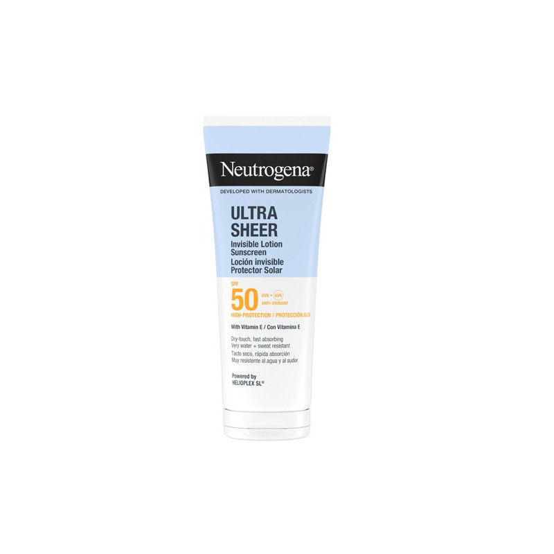 Neutrogena Ultra Sheer Locion Invisible Spf50 200ml