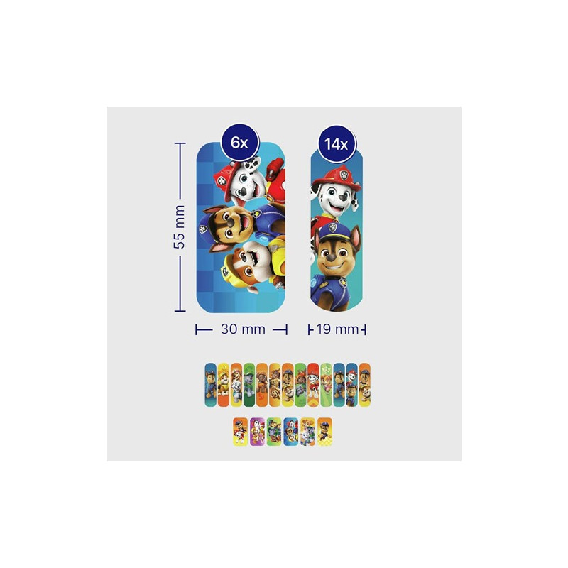 Hansaplast Aposito Patrulla Canina 20Uds