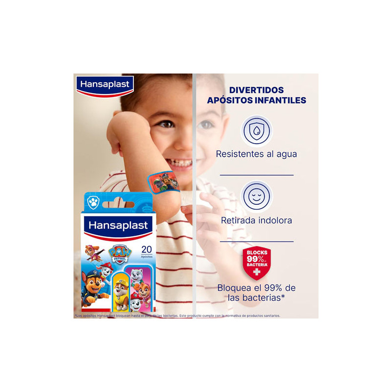 Hansaplast Aposito Patrulla Canina 20Uds