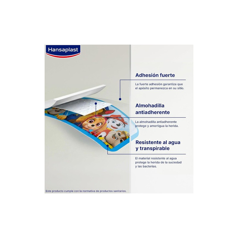 Hansaplast Aposito Patrulla Canina 20Uds