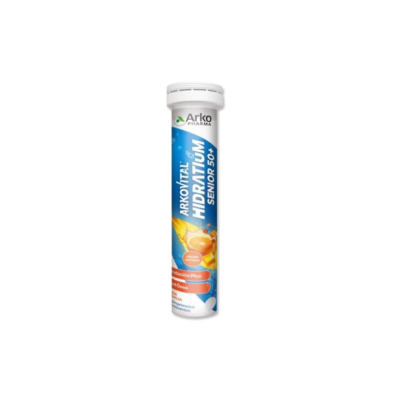 Arkovital Hidratium Senior 50+  Sabor Naranja 24Comp Efervescentes