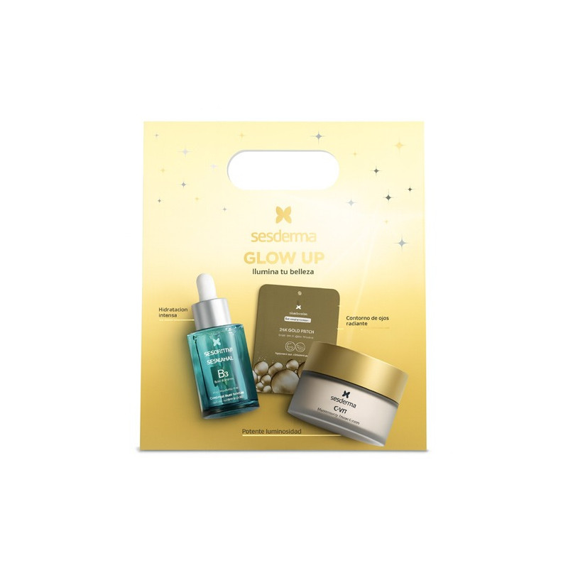 Sesderma Sesmahal B3 Serum 30ml +C-Vit Crema 50ml +2 Parches Ojos