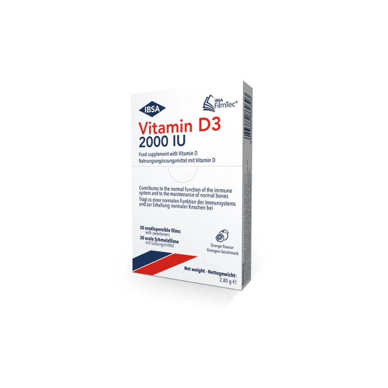 IBSA Vitamina D3 30 Laminas Bucodispensables