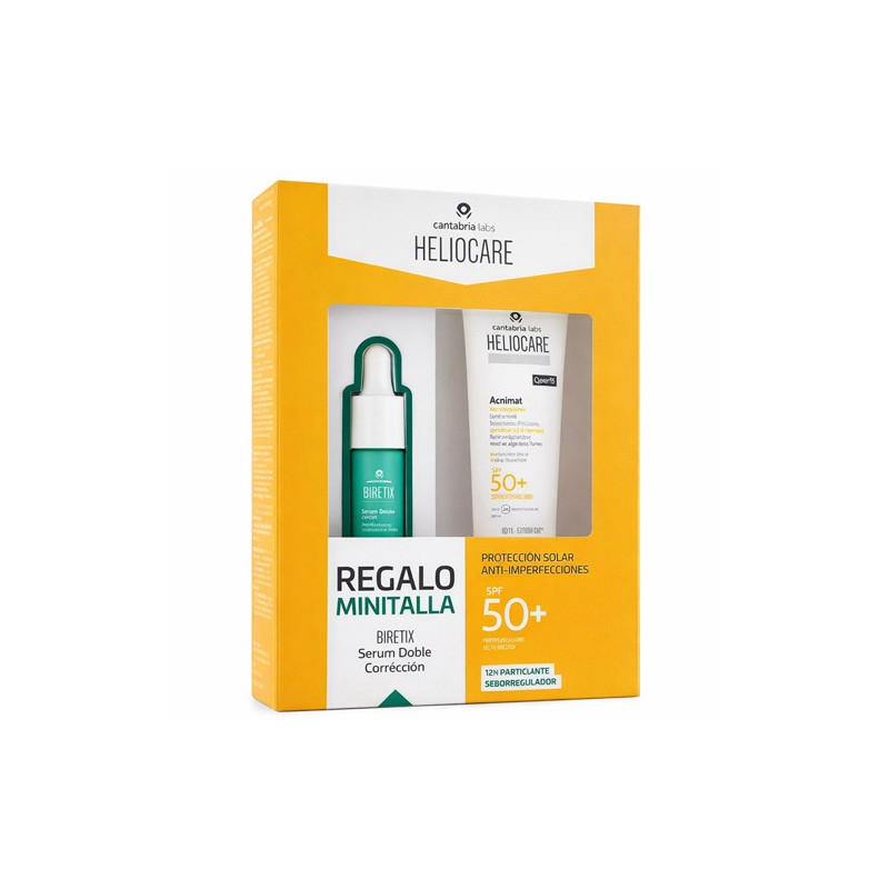 Heliocare 360º Acnimat Spf50+ 50ml + Biretix Serum 10ml