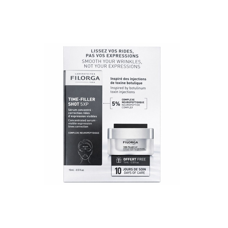 Filorga Time Filler Shot 5XP Serum 15ml + Crema 15ml