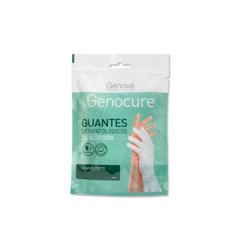 Genove Genocure Guantes Algodon Dermatologico T-M 2Uds