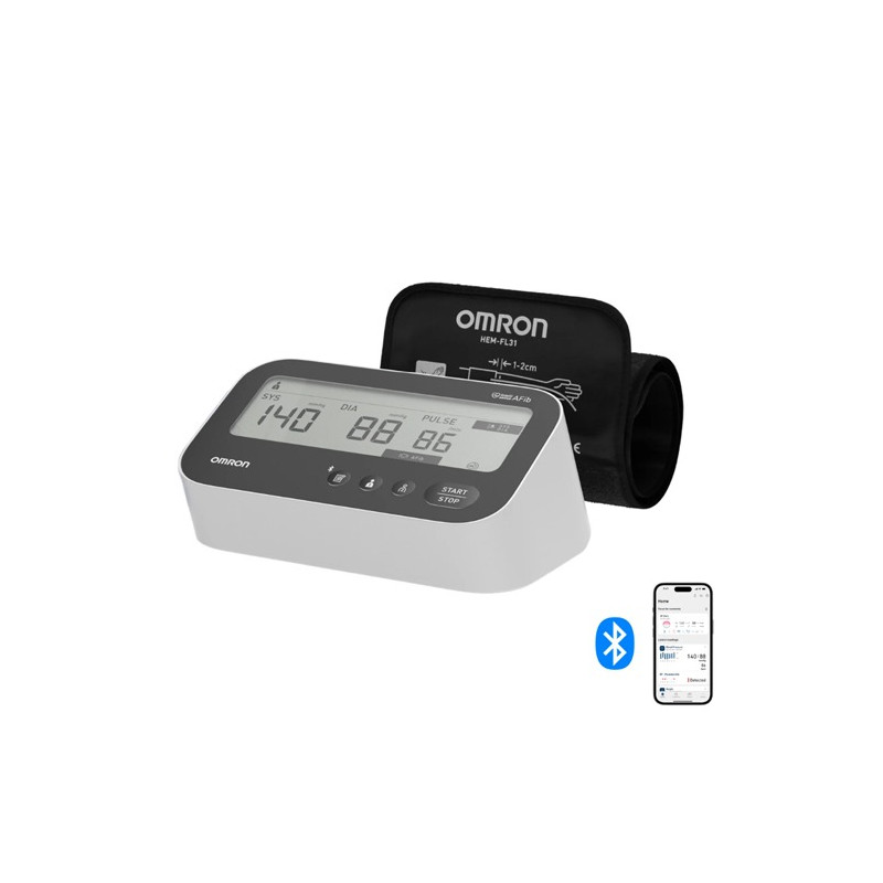 Omron M4 Connect AFib Tensiometro Brazo