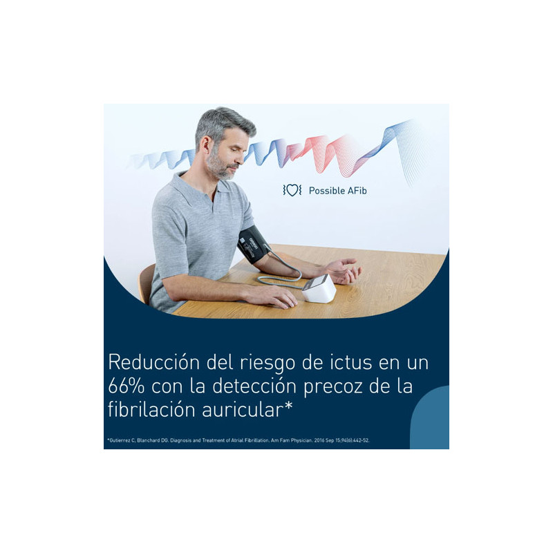 Omron M4 Connect AFib Tensiometro Brazo